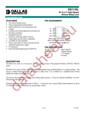 DS1135LU-15 datasheet  